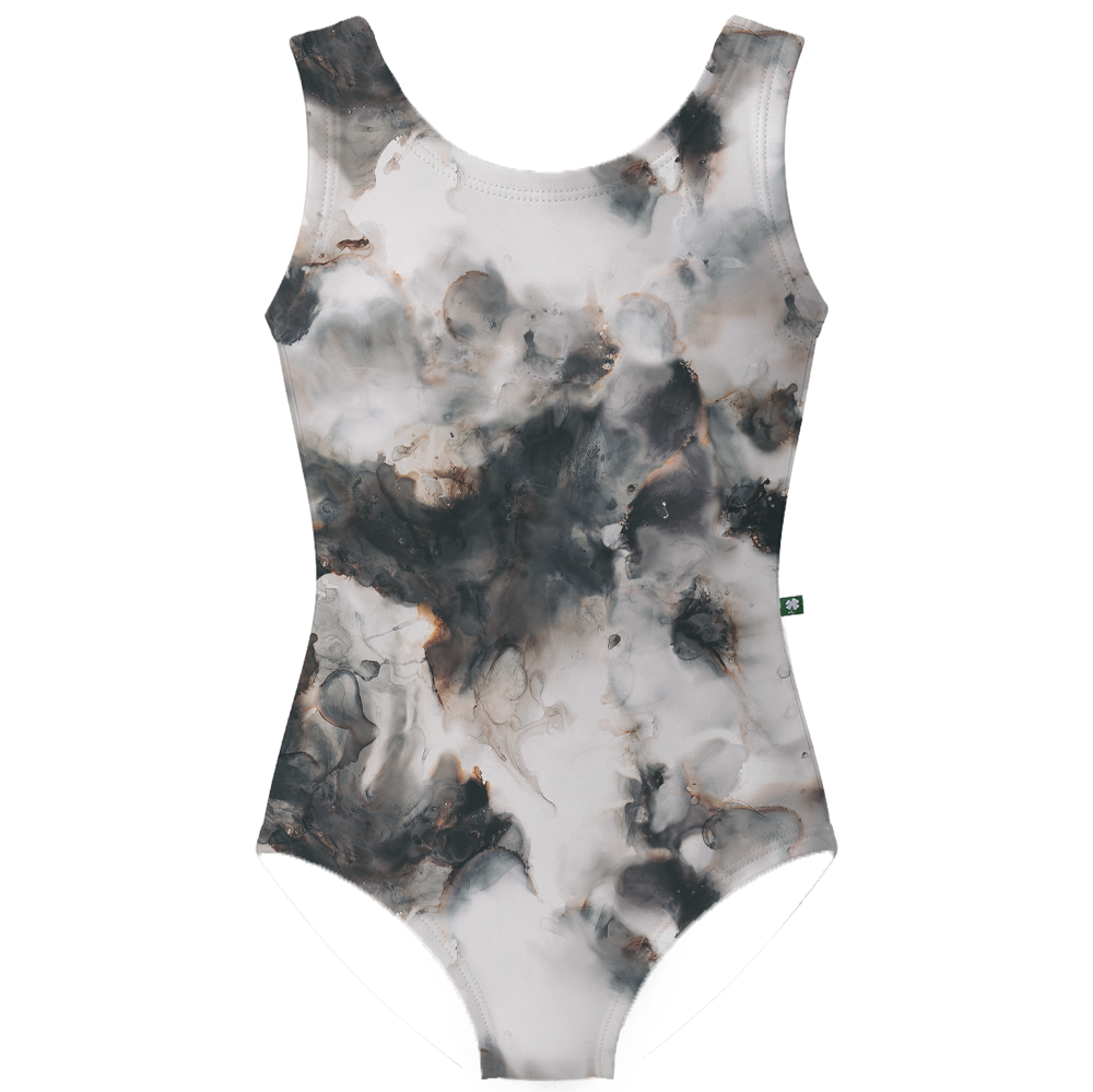 ラッキーレオ Luckyleo Black Cloud Kids Crescent Leotard