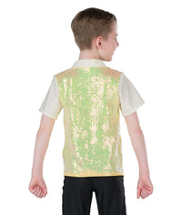 アウィッシュカムトゥルー ダンス衣装 リトルスターズ  【子供】A Wish Come True One Call Away Boy Shirt