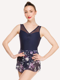 エレベ ダンスウェア チューリップ・スカート Eleve Dancewear Tulip Skirt Moonlit Garden Eclipse Mesh RTW