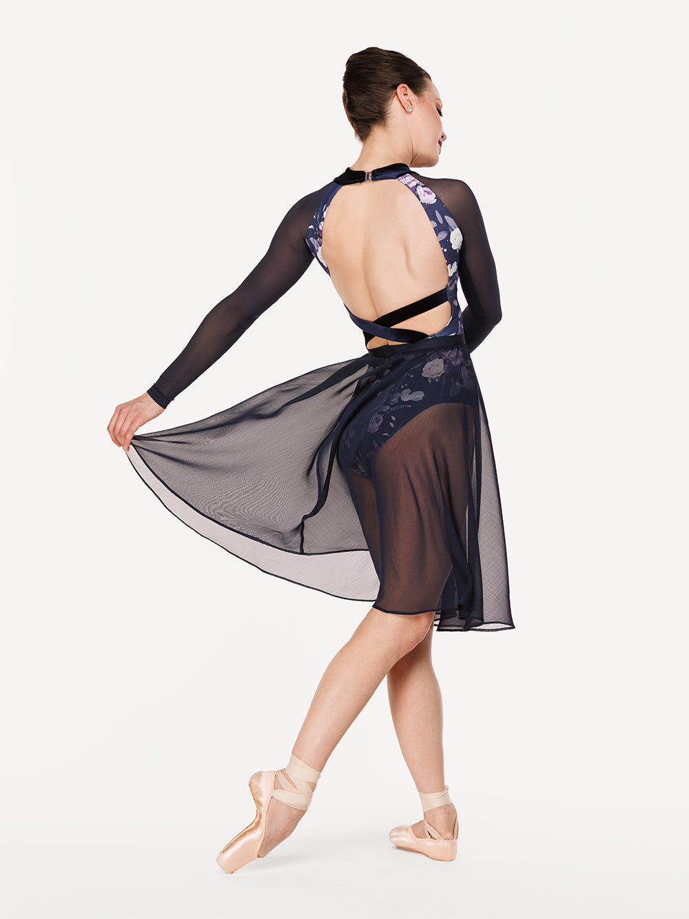 エレベ ダンスウェア シフォン・リハーサル・スカート Eleve Dancewear Chiffon Rehearsal Skirt Eclipse RTW