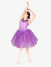 エリッセ タンク 3D 花刺繍パフォーマンスチュチュバレエドレス【大人】Elisse Womens Tank 3D Floral Embroidered Performance Tutu Ballet Dress