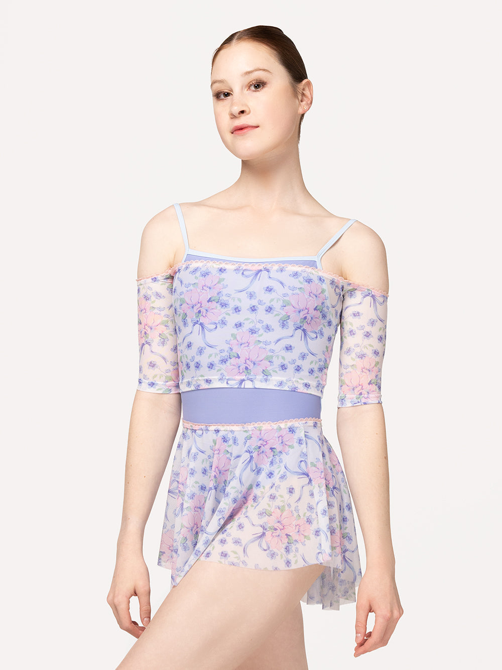 エレベ ダンスウェア スカート Eleve Dancewear Circle Skirt Mini Encore Mesh RTW