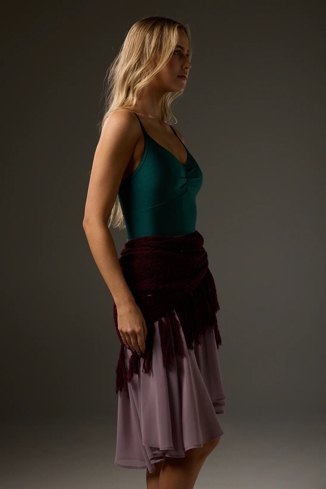 ボディール バレリーナラップ 三角ショール ストール BODILE THE BALLERINA WRAP