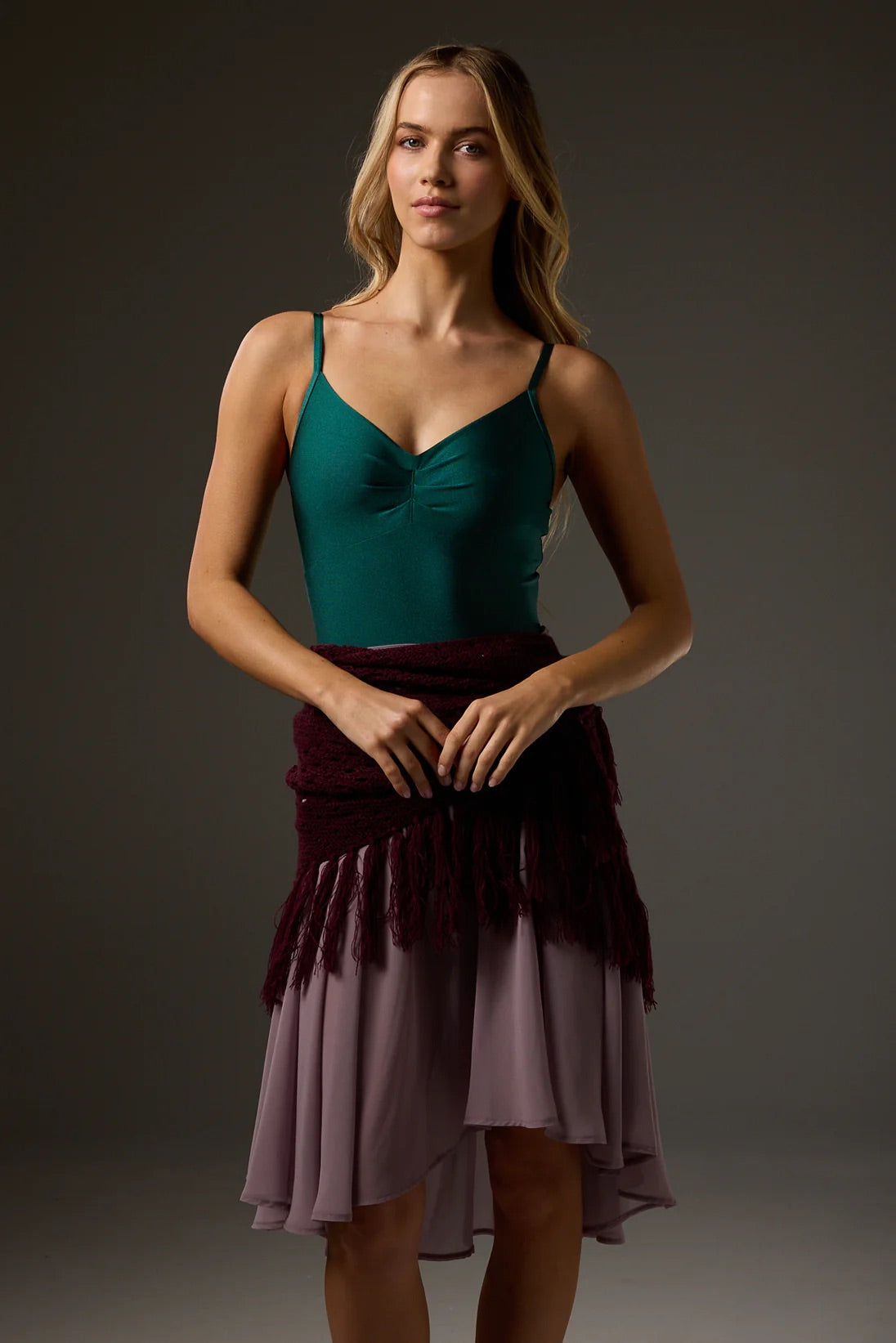 ボディール バレリーナラップ 三角ショール ストール BODILE THE BALLERINA WRAP