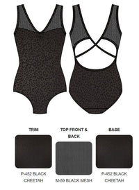 【カスタム】エレベ ダンスウェア タンクレオタード Eleve Dancewear Custom Fabiola Open Back Leotard