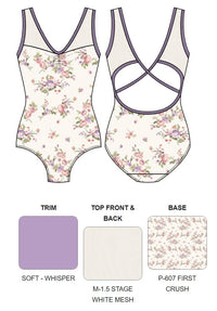 【カスタム】エレベ ダンスウェア タンクレオタード Eleve Dancewear Custom Fabiola Open Back Leotard