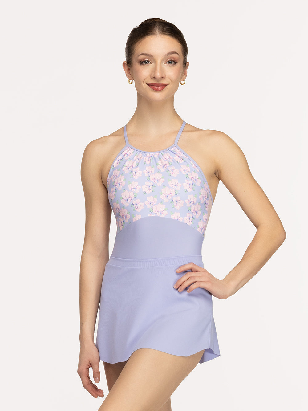 エレベ ダンスウェア エボニーレオタード Eleve Dancewear Ebony Leotard Flower Toss RTW