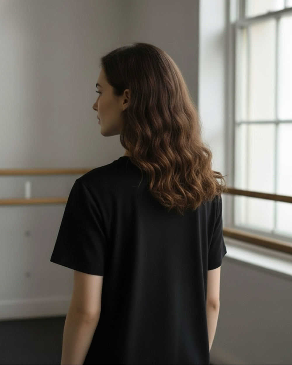 オーレント Tシャツ｜フロム・プリエ・ウィズ・ラブ aurent.｜from plié with love（Black）