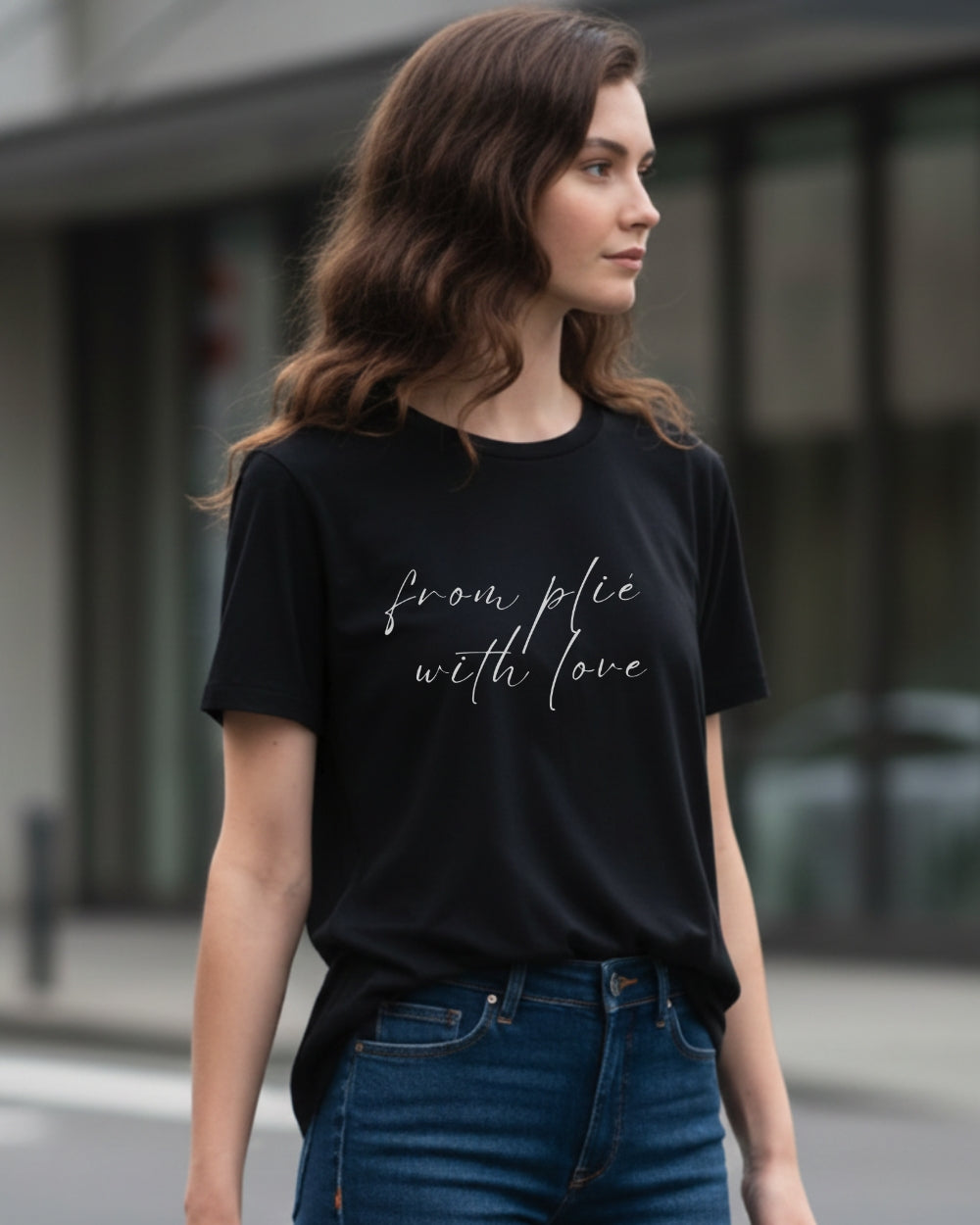 オーレント バレエ Tシャツ｜フロム・プリエ・ウィズ・ラブ aurent.｜from plié with love（Black）