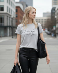 オーレント バレエ Tシャツ｜フロム・プリエ・ウィズ・ラブ aurent.｜from plié with love（Athletic Heather）