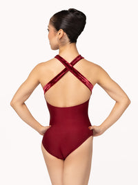 エレベ ダンスウェア レオタード Eleve Dancewear Aria Leotard Garnet RTW