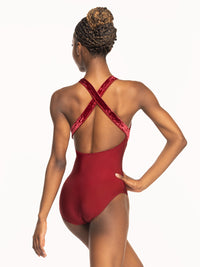 エレベ ダンスウェア レオタード Eleve Dancewear Aria Leotard Garnet RTW