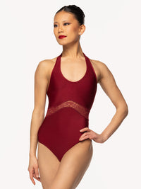 エレベ ダンスウェア レオタード Eleve Dancewear Miyesha Leotard Garnet RTW
