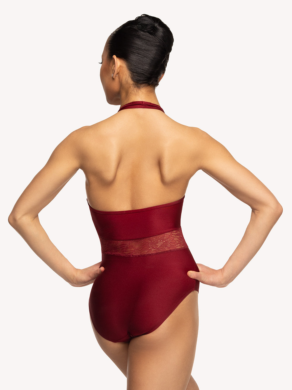 エレベ ダンスウェア レオタード Eleve Dancewear Miyesha Leotard Garnet RTW
