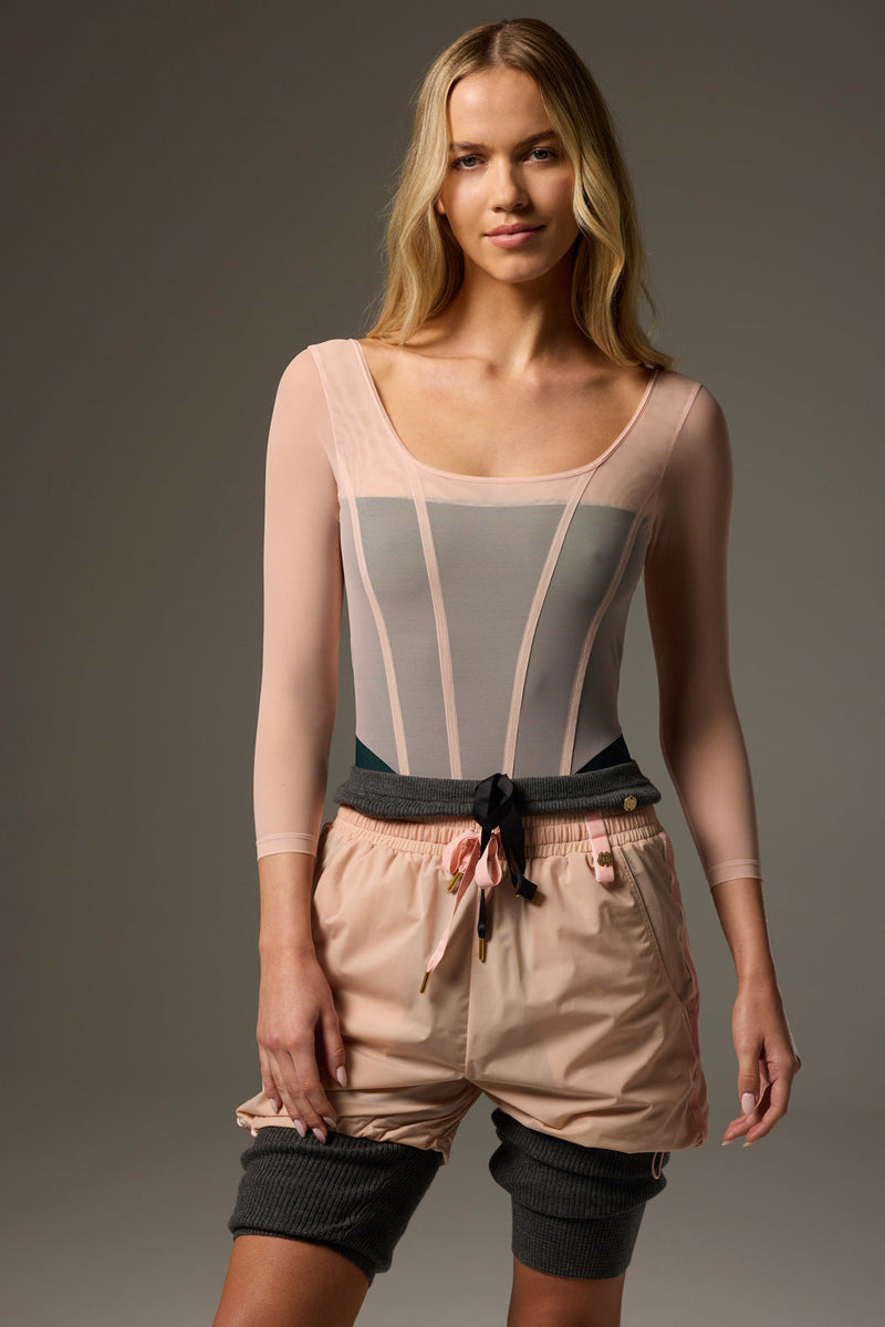 ボディール ウォームアップ パンツ BODILE LUXE WARM-UP SHORT