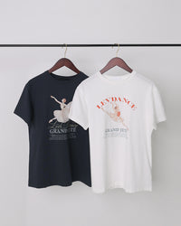 レヴダンス Tシャツ LEVDANCE  grand jeté t-shirt denise version