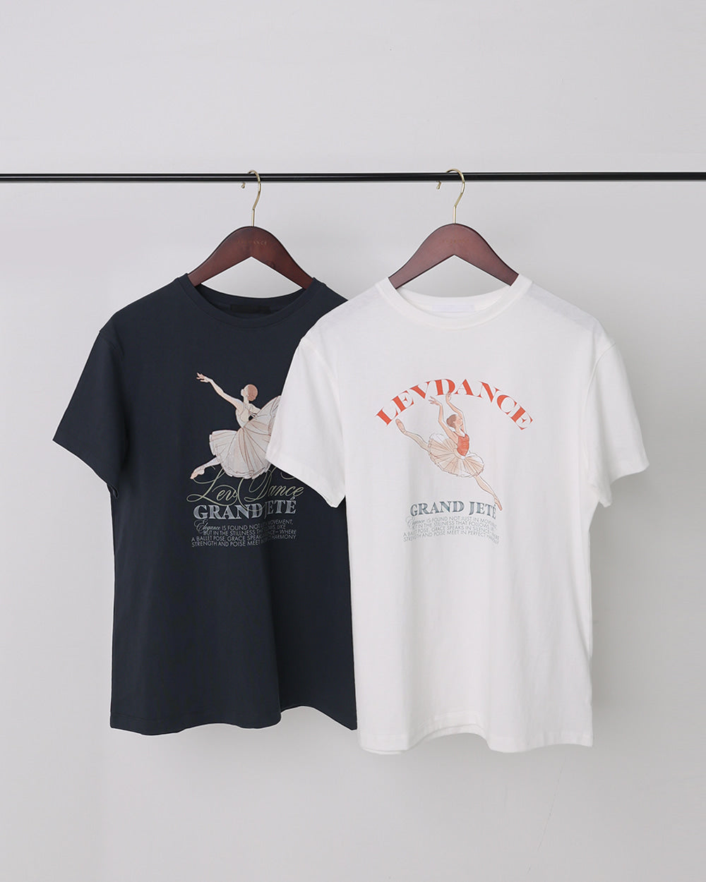 レヴダンス Tシャツ LEVDANCE  grand jeté t-shirt denise version