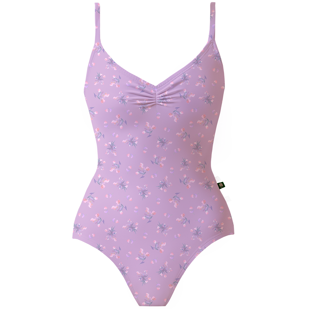 ラッキーレオ キャミソールレオタード Luckyleo LAVENDER DITSY HARMONY SWEETHEART