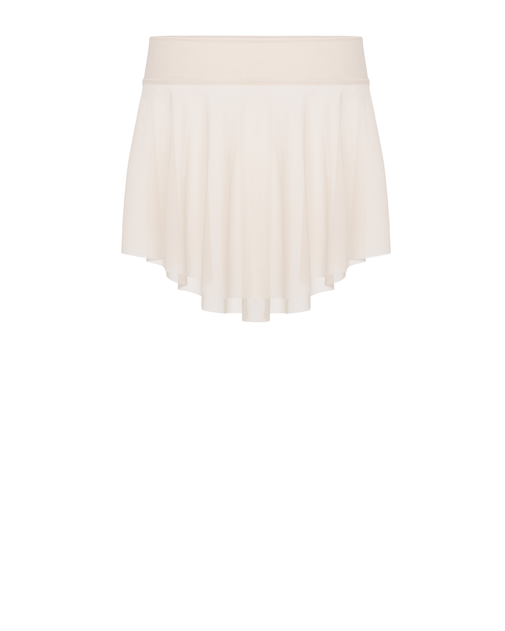 *エレベ ダンスウェア スカート ヒップスタースカート クリーム・メッシュ Eleve Dancewear Hipster Skirt Cream Mesh RTW