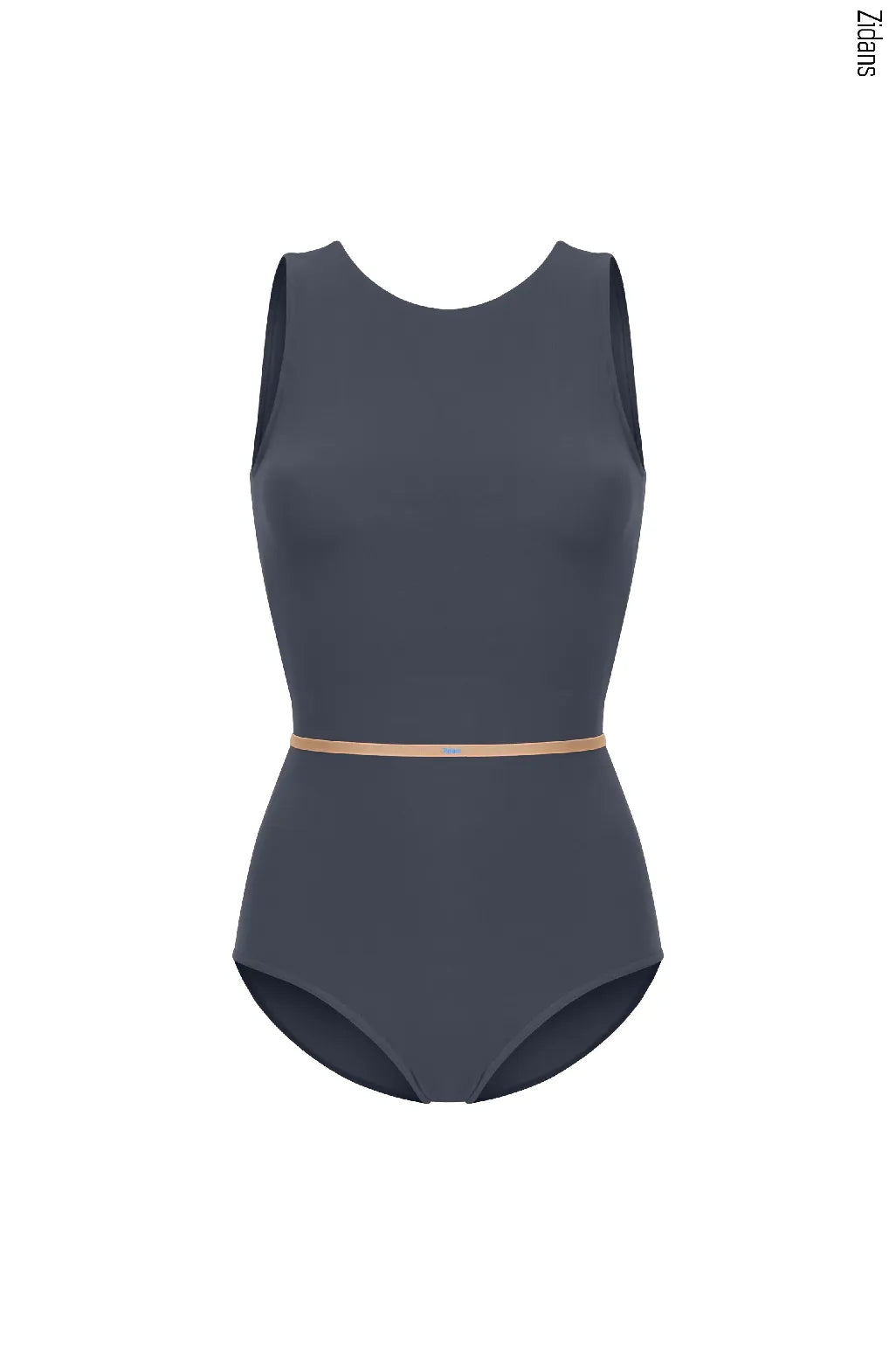 ジダンス ラインズ レオタード ZIDANS Sleeveless Leotard - Rock