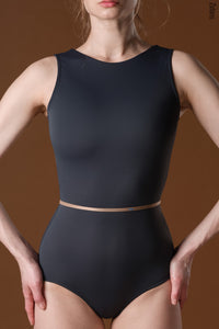 ジダンス ラインズ レオタード ZIDANS Sleeveless Leotard - Rock