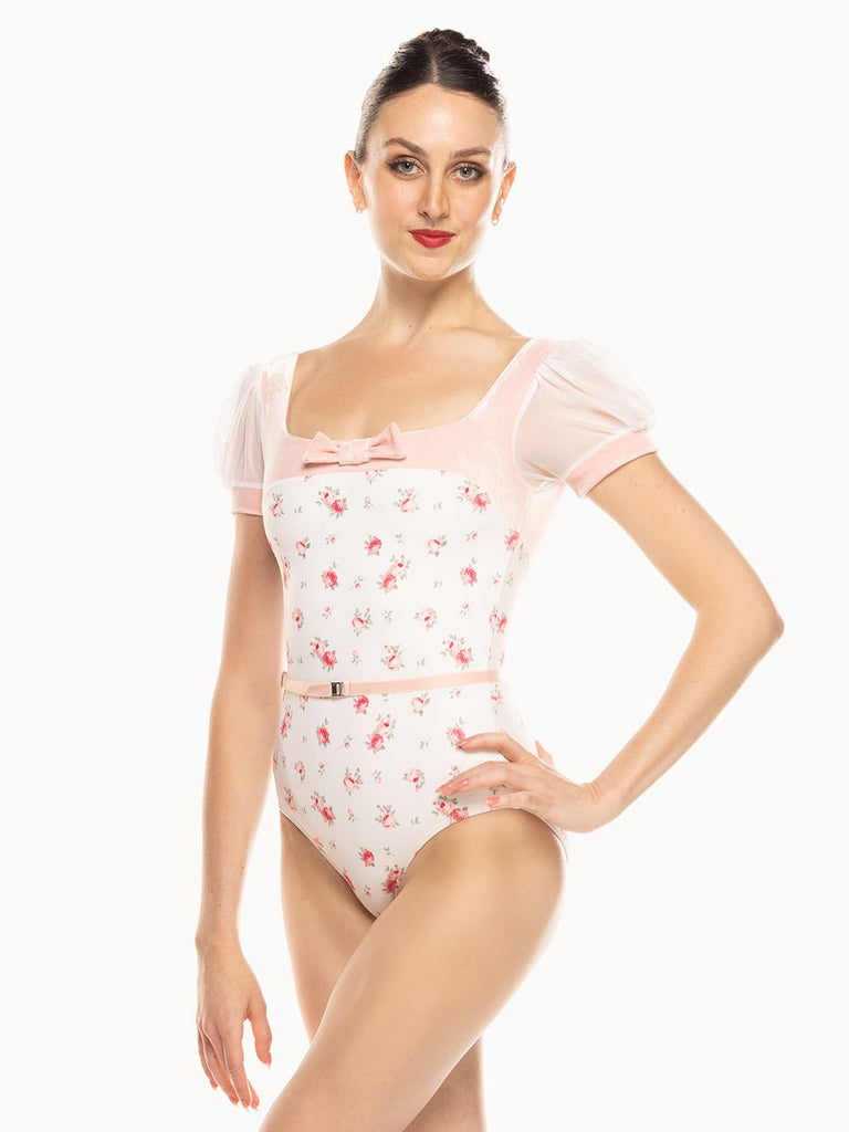 エレベ ダンスウェア シンディ レオタード Eleve Dancewear Cindy Leotard Miniflora RTW