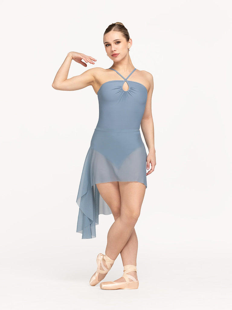 エレベ ダンスウェア ドラゴンフライ ショートスカート Eleve Dancewear Dragonfly Short Skirt Light Jean Mesh RTW