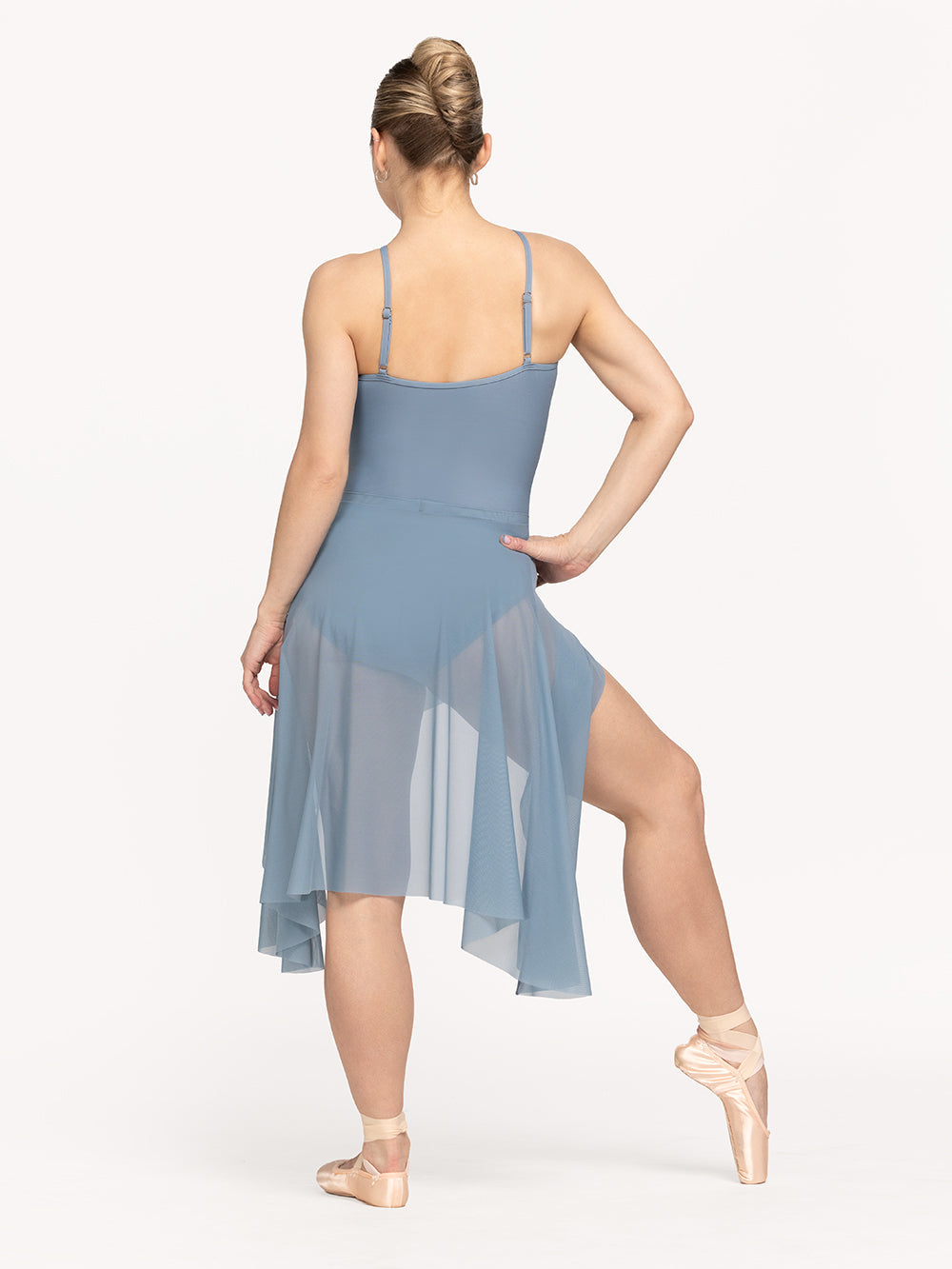エレベ ダンスウェア ドラゴンフライ ショートスカート Eleve Dancewear Dragonfly Short Skirt Light Jean Mesh RTW