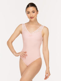 エレベ ダンスウェア ファビオラ・レオタード Eleve Dancewear Fabiola Leotard Light Pink RTW