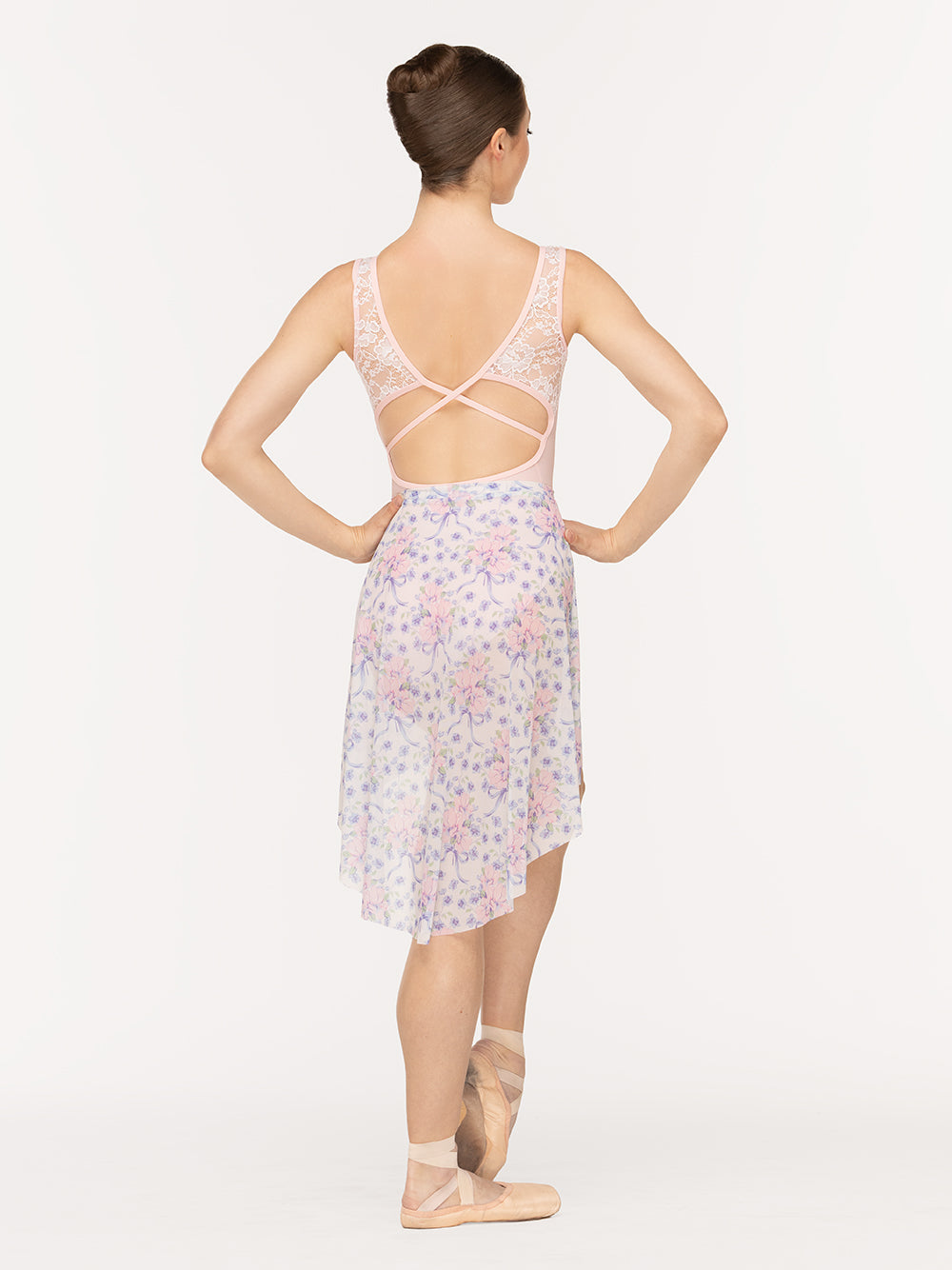 エレベ ダンスウェア ファビオラ・レオタード Eleve Dancewear Fabiola Leotard Light Pink RTW