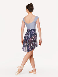 エレベ ダンスウェア バックタックスカート  Eleve Dancewear Back Tuck Skirt Moonlit Garden Eclipse Mesh RTW