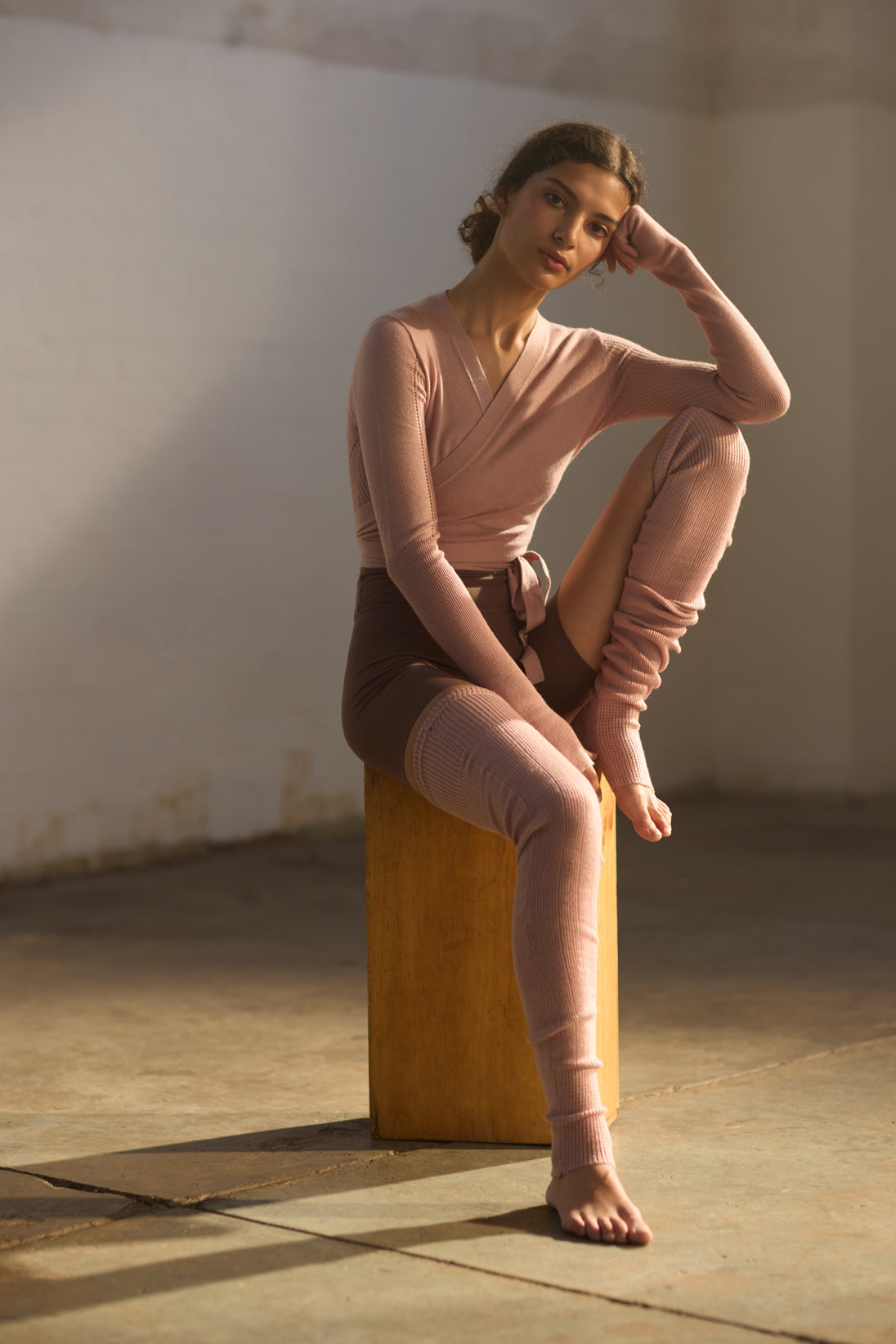 ボディール リュクス クロップ バレエ ラップ BODILE LUXE CROP BALLET