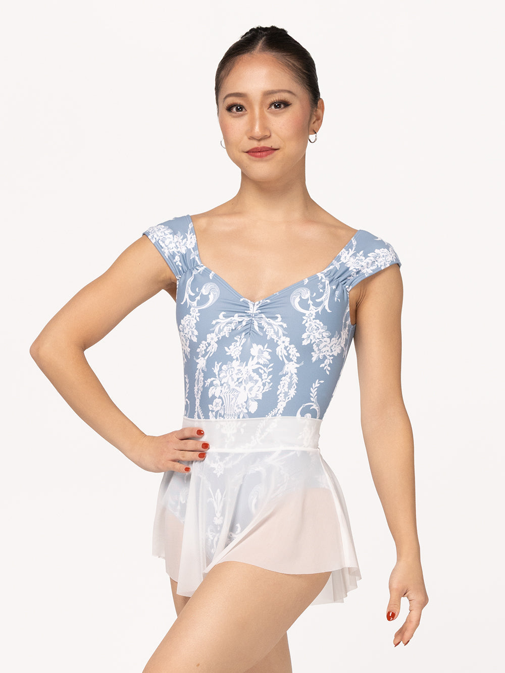 エレベダンスウェア アンジェリーナ レオタード Eleve Dancewear Angelina Leotard Maison Blue RTW