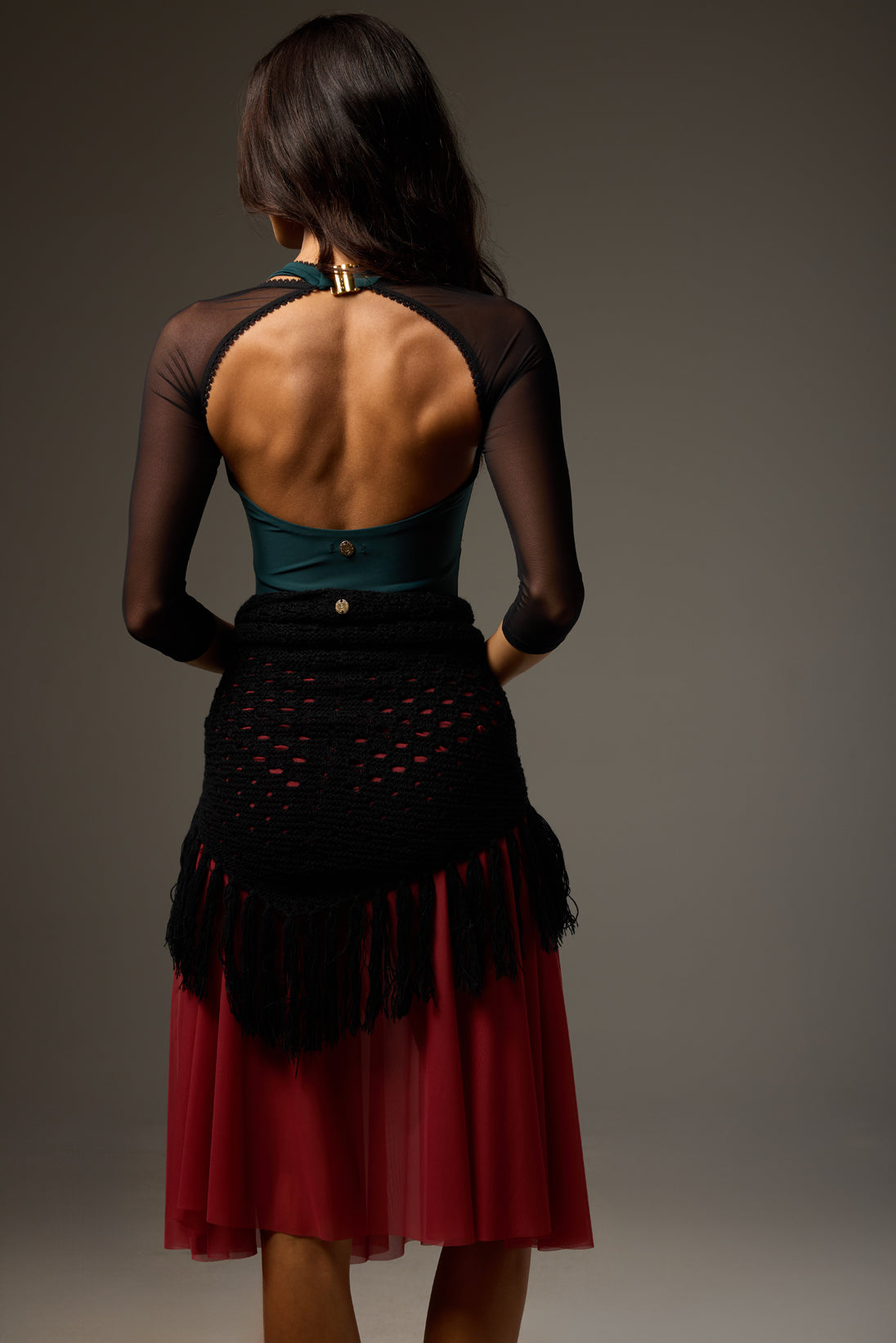 ボディール バレリーナラップ 三角ショール ストール BODILE THE BALLERINA WRAP
