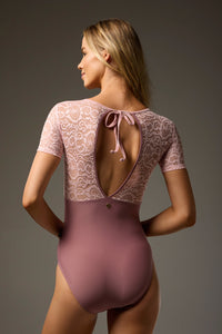 ボディール オリビアレオタード レース袖 BODILE OLIVIA LEOTARD LACE