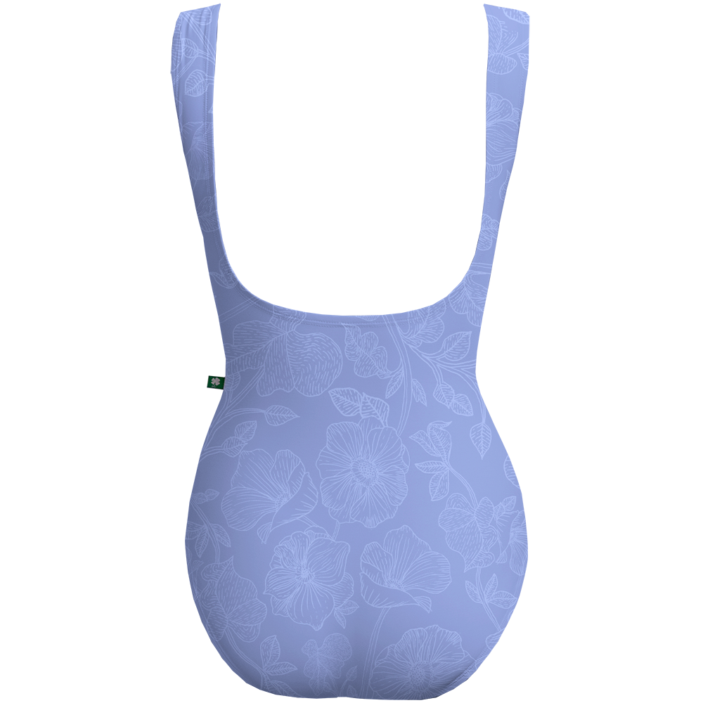 ラッキーレオ タンクレオタード Luckyleo PERIWINKLE ETCHED GARDEN CRESCENT