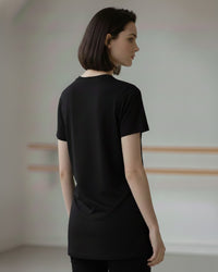 オーレント バレエ Tシャツ｜プリエ・イズ・エブリシング aurent.｜plié is everything（Black）