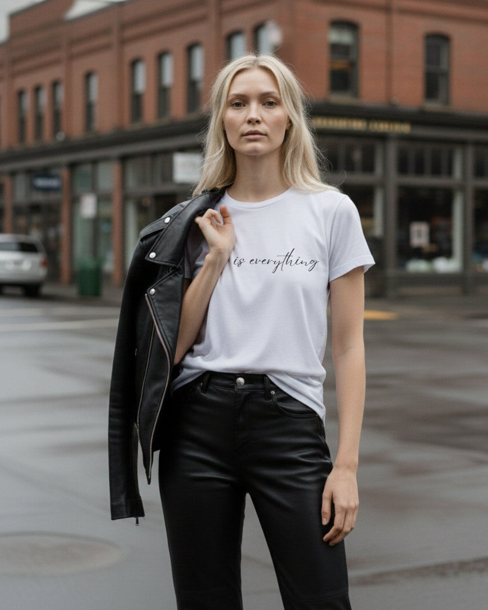 オーレント バレエ Tシャツ｜プリエ・イズ・エブリシング aurent.｜plié is everything（White）