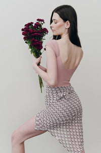 ルビアウェア ラップニット RubiaWear Porcelain Plum - Cora Wrap