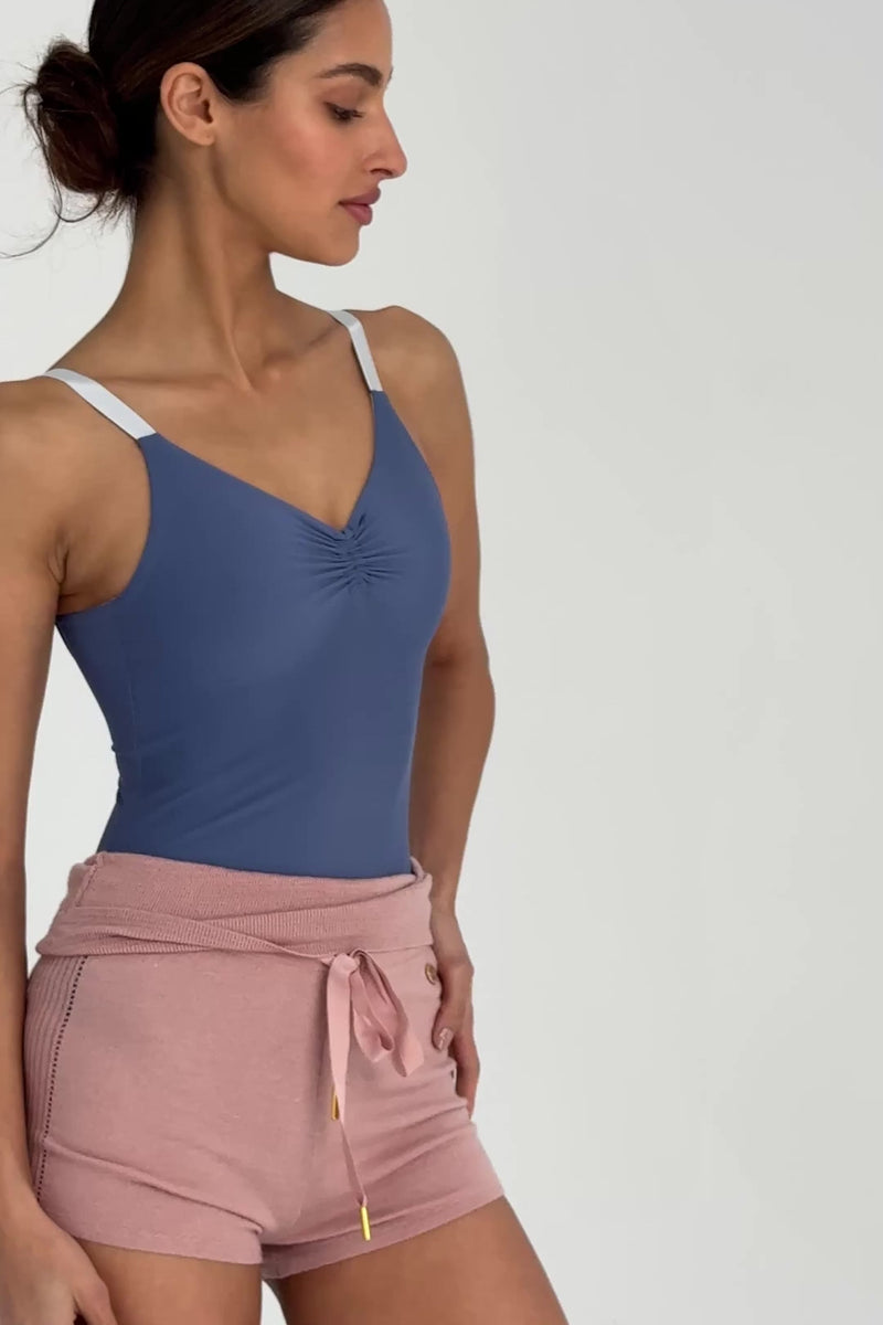 ボディール ウォームアップ ショートパンツ BODILE LUXE BOY LEG SHORT