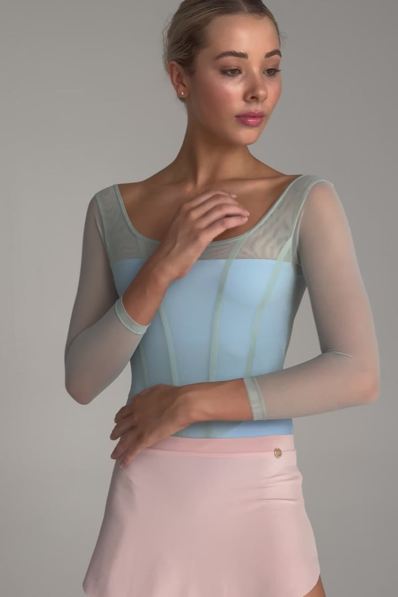 ボディール ソフィア 長袖レオタード BODILE SOFIA LEOTARD LONG SLEEVE