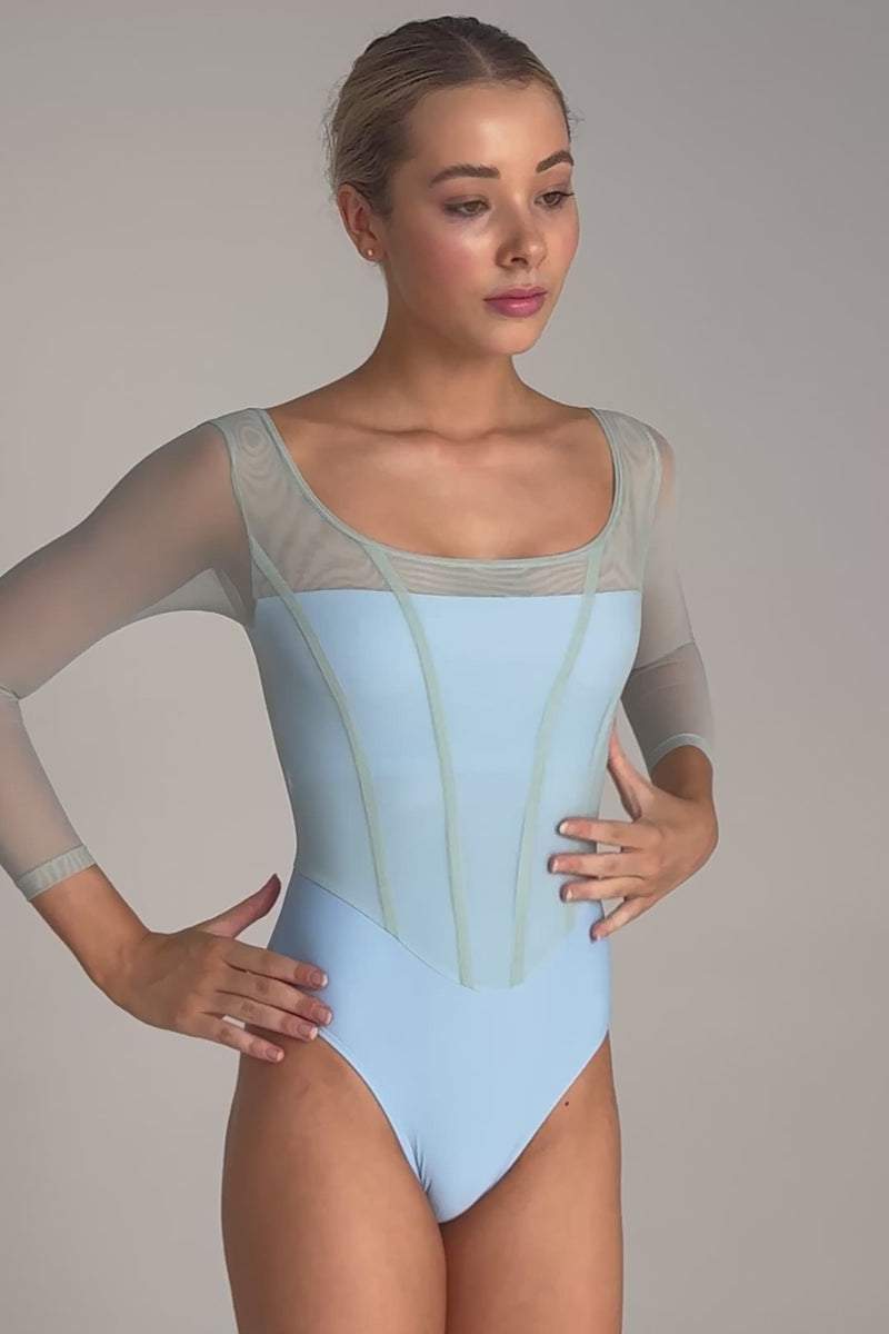 ボディール ソフィア 長袖レオタード BODILE SOFIA LEOTARD LONG SLEEVE