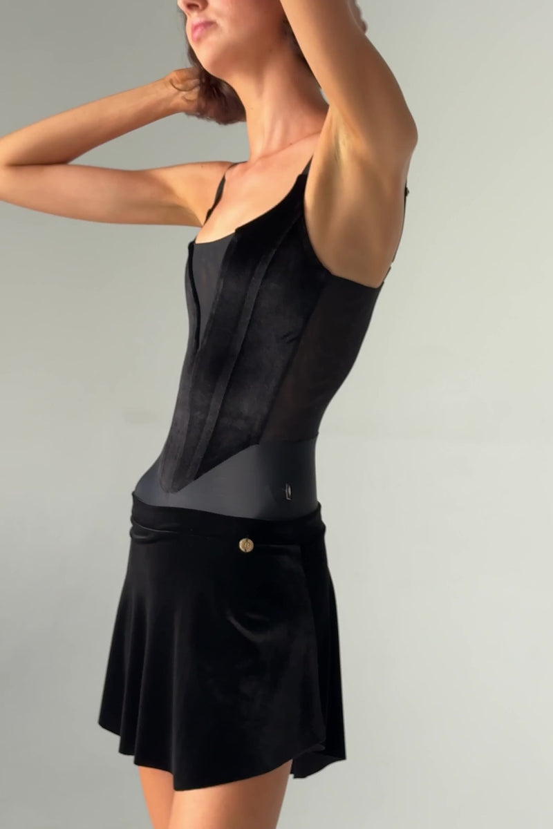 ボディール ザラ ベルベット スカート | シグネチャー BODILE ZARA