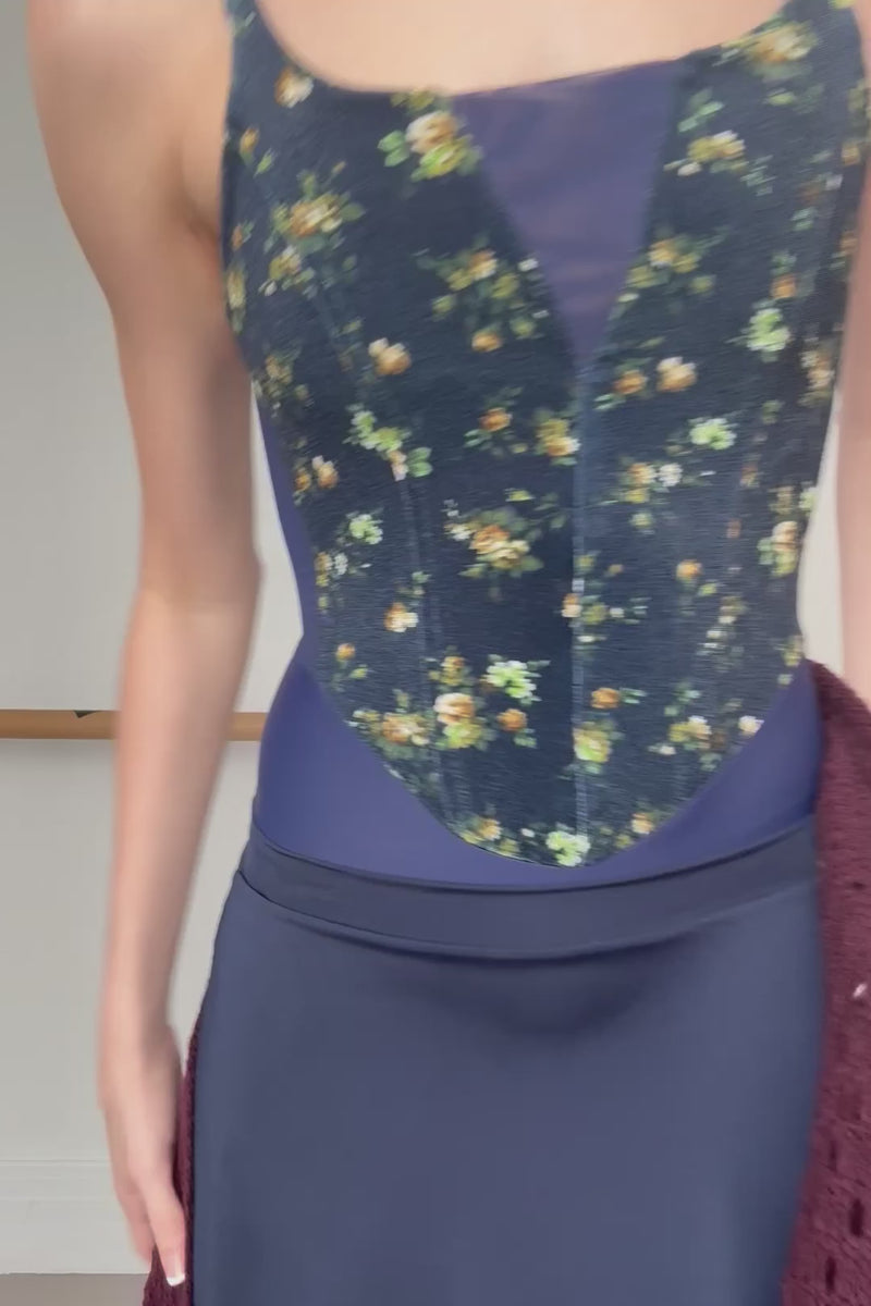ボディール レオタード BODILE BELLA ROSES LEOTARD