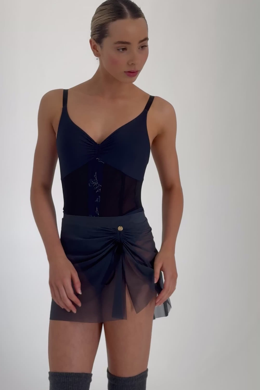 Bodile YASMINA SHIMMER レオタード XS/S ボディール ヤスミナ レオタード BODILE YASMINA LEOTARD | SHIMMER