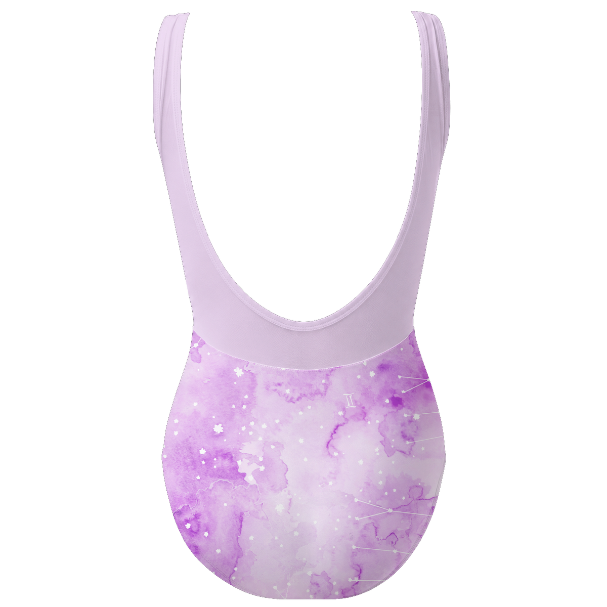 ラッキーレオ タンクレオタード Luckyleo PURPLE GEMINI CONSTELLATION & PURPLE MESH DART