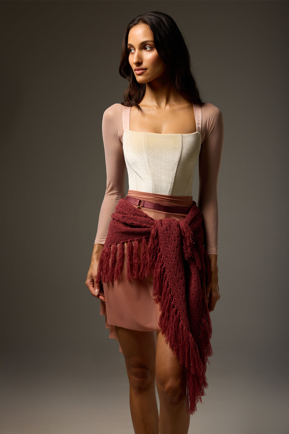 ボディール バレリーナラップ 三角ショール ストール BODILE THE BALLERINA WRAP