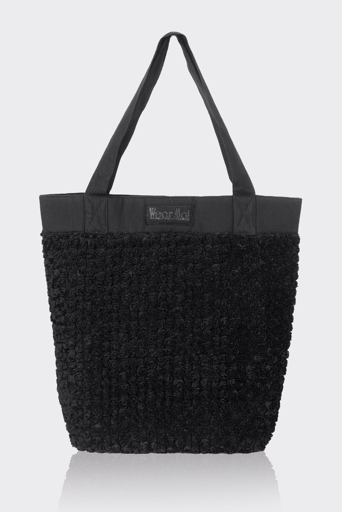 ウェアモア ロゼット トートバッグ Wear Moi ROSETTE TOTE BAG