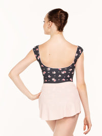 エレベ ダンスウェア チューリップ・スカート Eleve Dancewear Ribbed Tulip Skirt Pink RTW