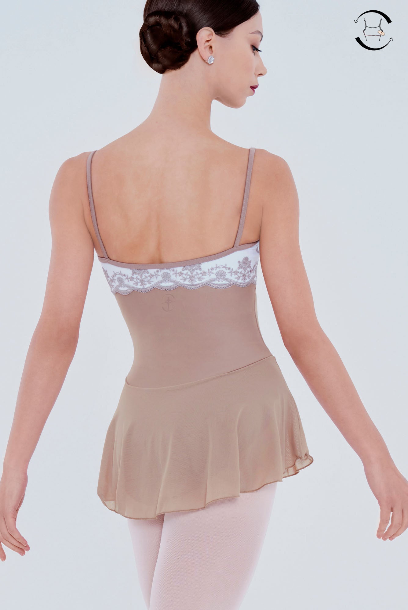 【美品】モアレ分析システム（モアレ着付） ウェアモア レオタード【大人】Wear Moi SERENITE – 輸入バレエ用品